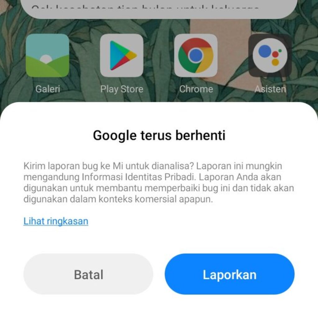 Viral "Google Keep Stoping" di Android, Gini Cara Mengatasinya