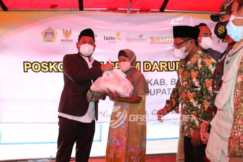 Gus Yani Launching Posko PPKM Darurat Covid-19 Gresik.
