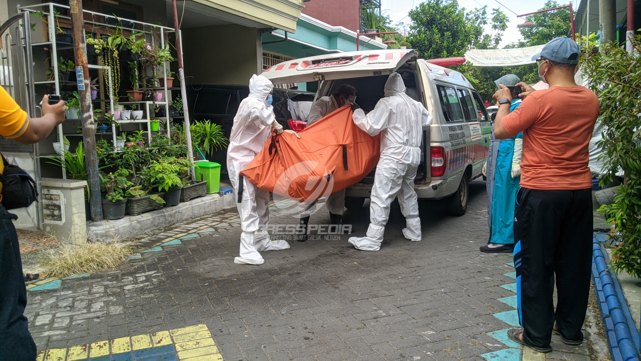 Ditemukan Mayat Seorang Wanita di Jalan Malang GKB Gresik