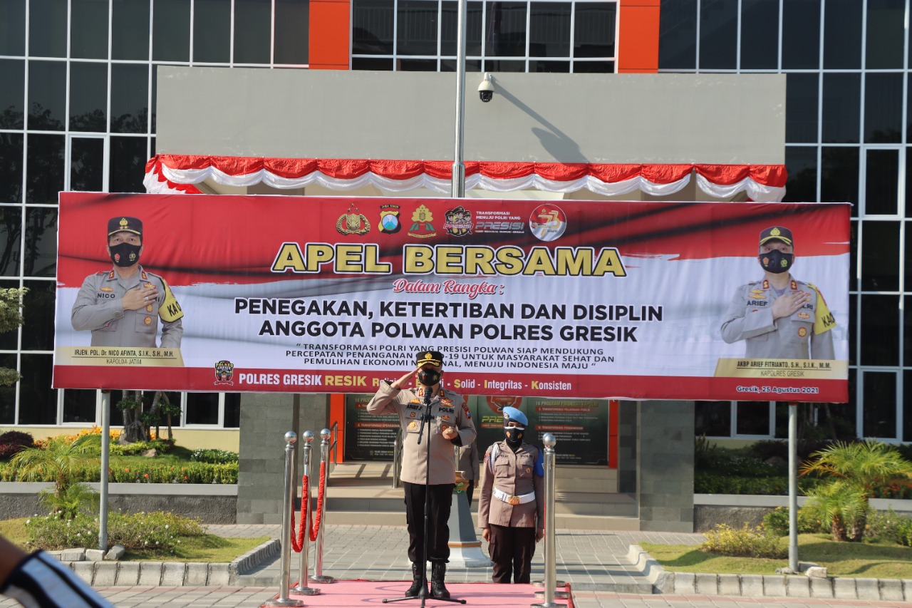 Polres Gresik Peringati Hari Jadi Ke-73 Polwan RI