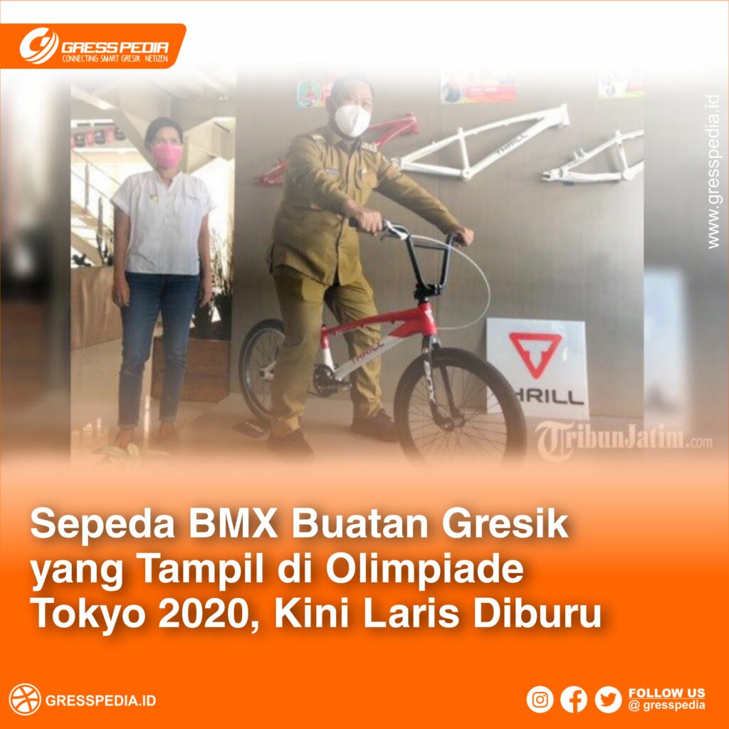 Sepeda BMX Buatan Gresik yang Tampil di Olimpiade Tokyo 2020, Kini Laris Diburu