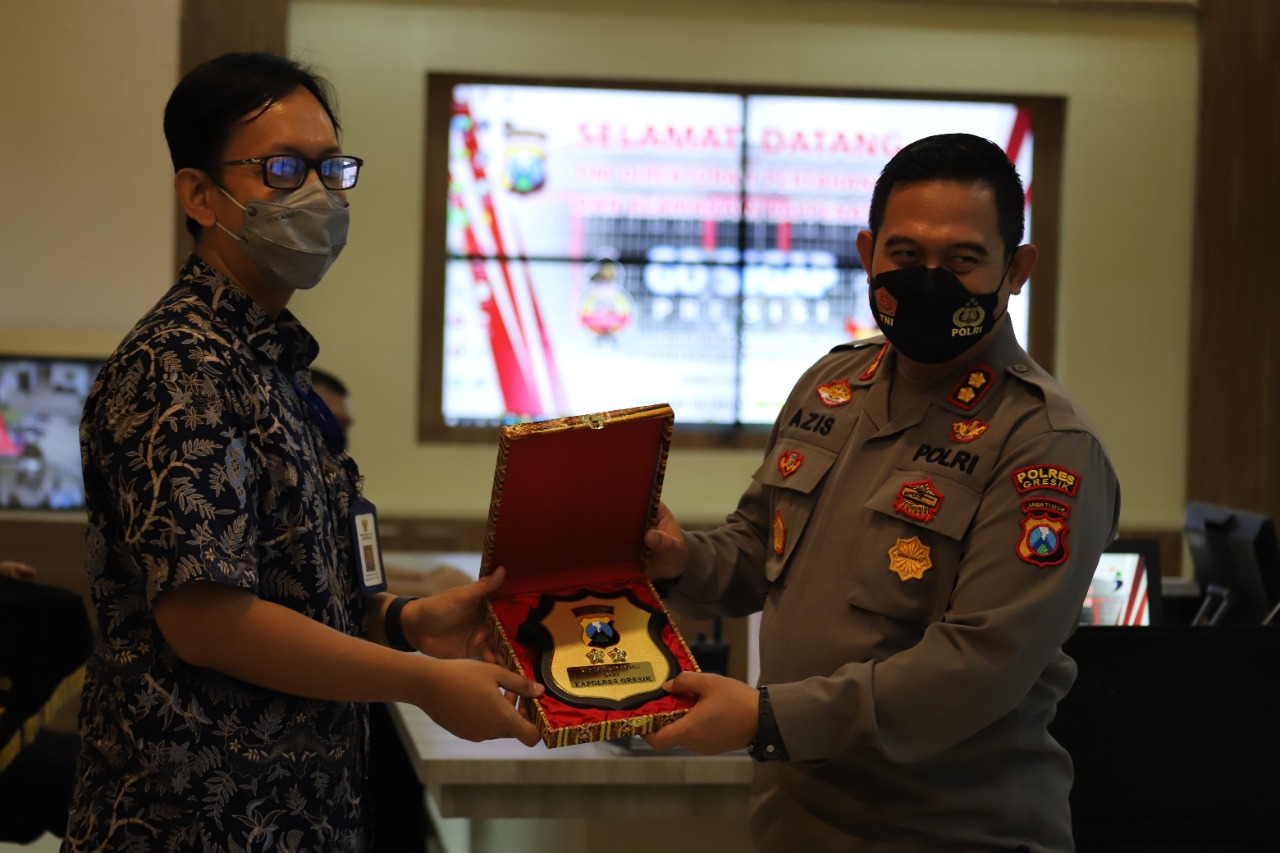 Direktorat Pertahanan dan Keamanan Bappenas Apresiasi GoSigap Polres Gresik