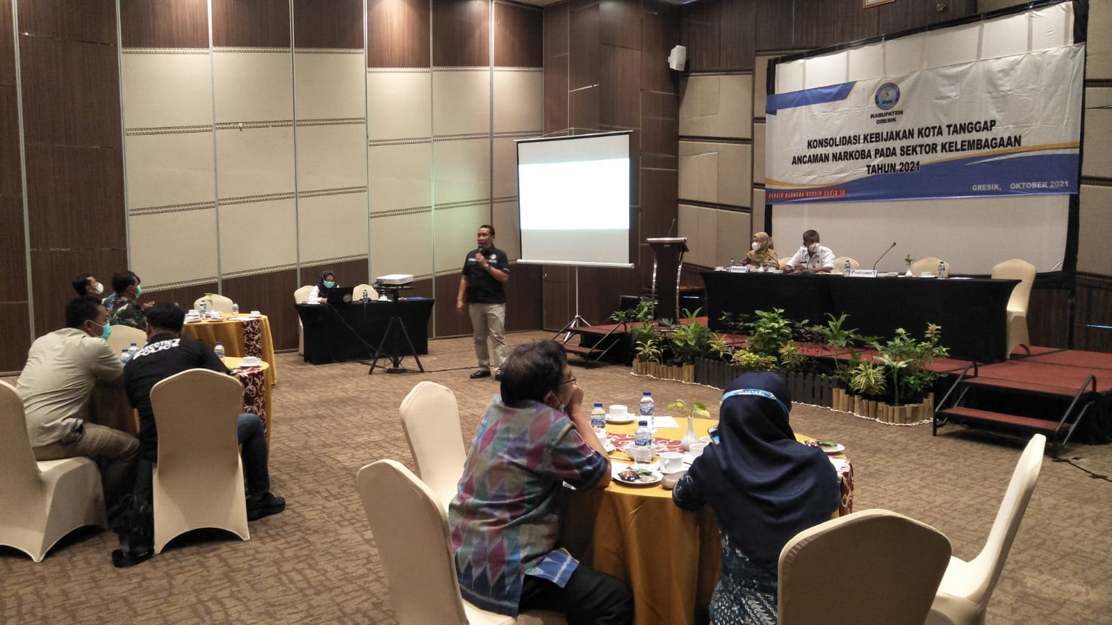 Polres Gresik Dukung Tanggap Ancaman Narkoba