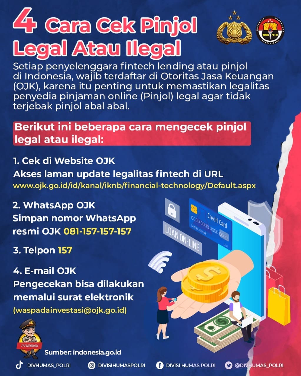 4 Cara Cek Pinjol Legal Atau Ilegal