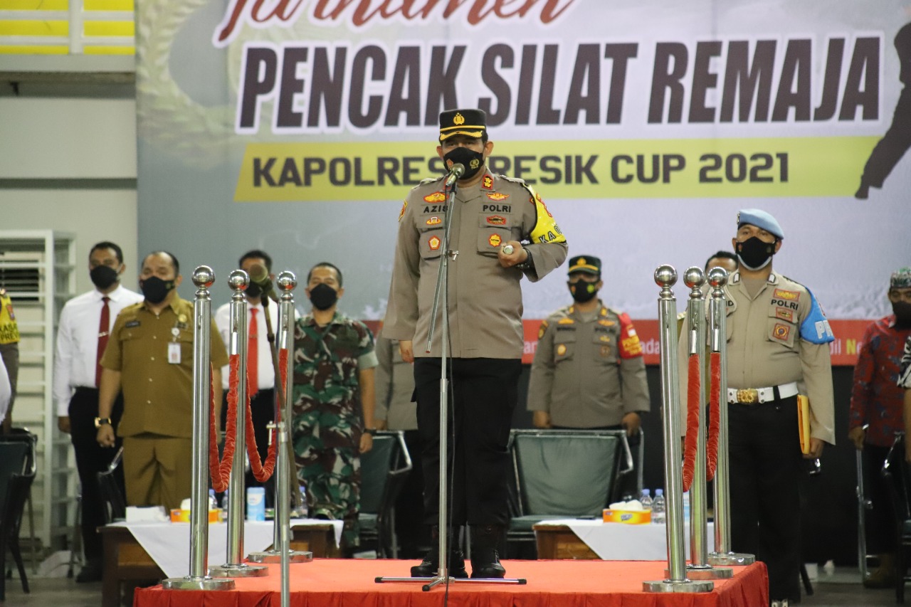 AKBP Mochamad Nur Azis: Resmi Buka Turnamen Pencak Silat Kapolres Cup 2021