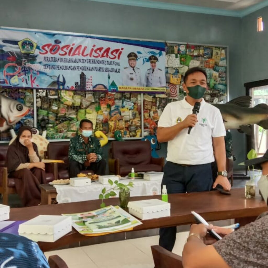 DPRD Gresik Sosialisasi Perda Pengurangan Penggunaan Plastik Sekali Pakai