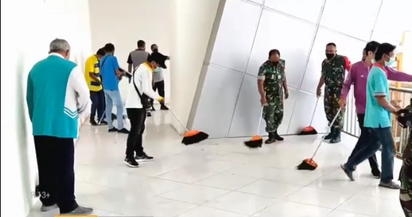 Gelora Joko Samudro Gresik Disiapkan untuk Karantina Pekerja Migran