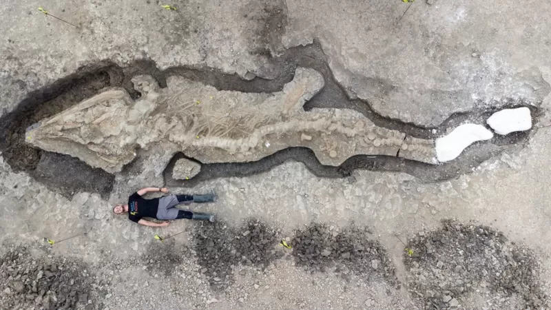 Penemuan Fosil 'Naga Laut' di Rutland Inggris