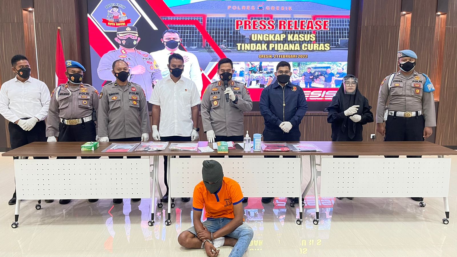 Gerak Cepat Polres Gresik Tangkap Begal Driver Online