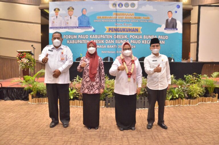 Wabup Gresik Berharap Bunda PAUD Meningkatkan Pengetahuan Anak Sejak Usia Dini