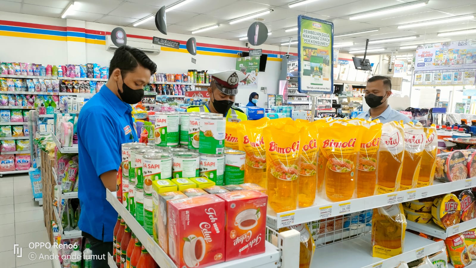 Antisipasi Kelangkaan Minyak Goreng, Polres Gresik Terjunkan Bhabinkamtibmas