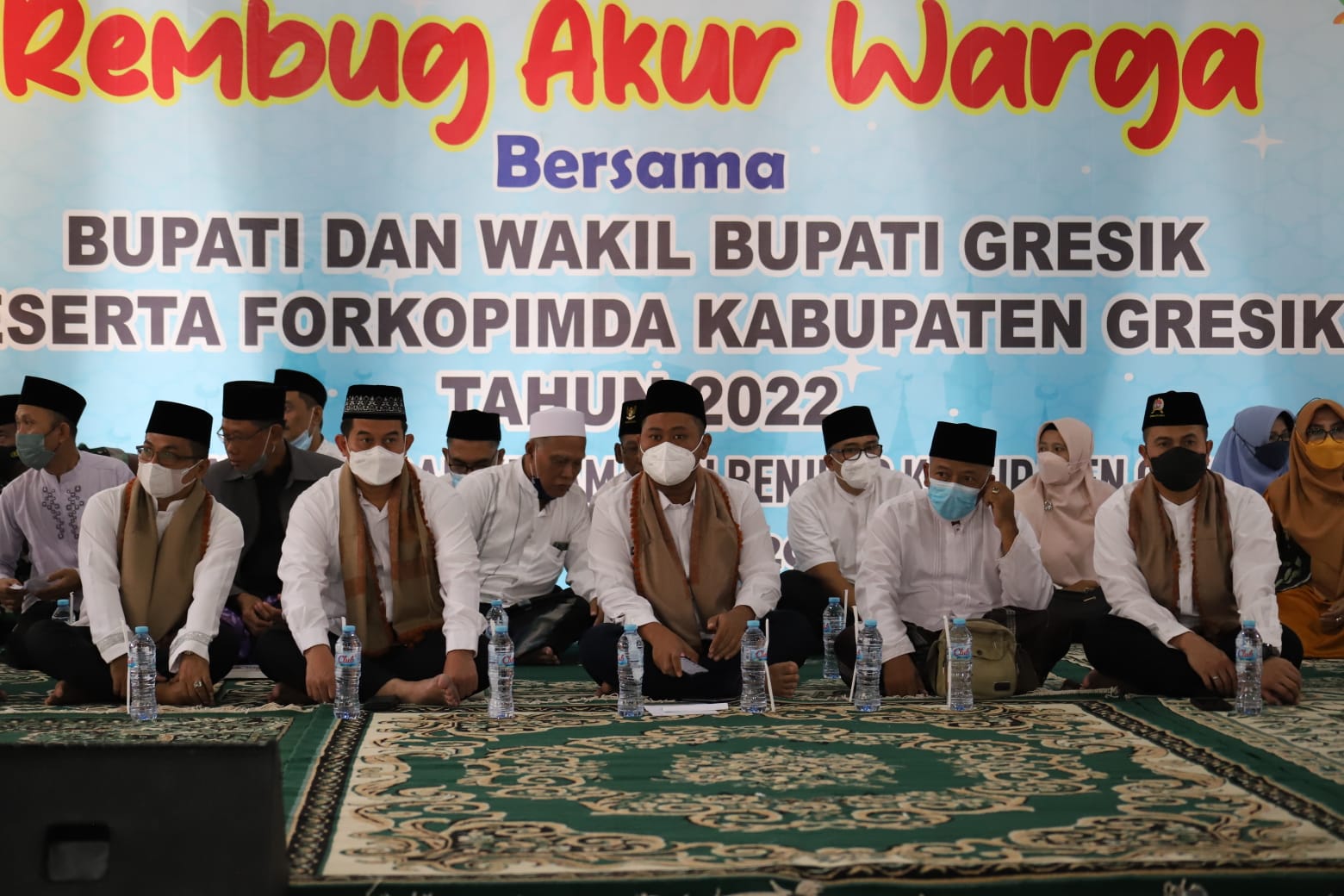 Rembug Akur Warga Kapolres Gresik dan Forkopimda di Kecamatan Cerme