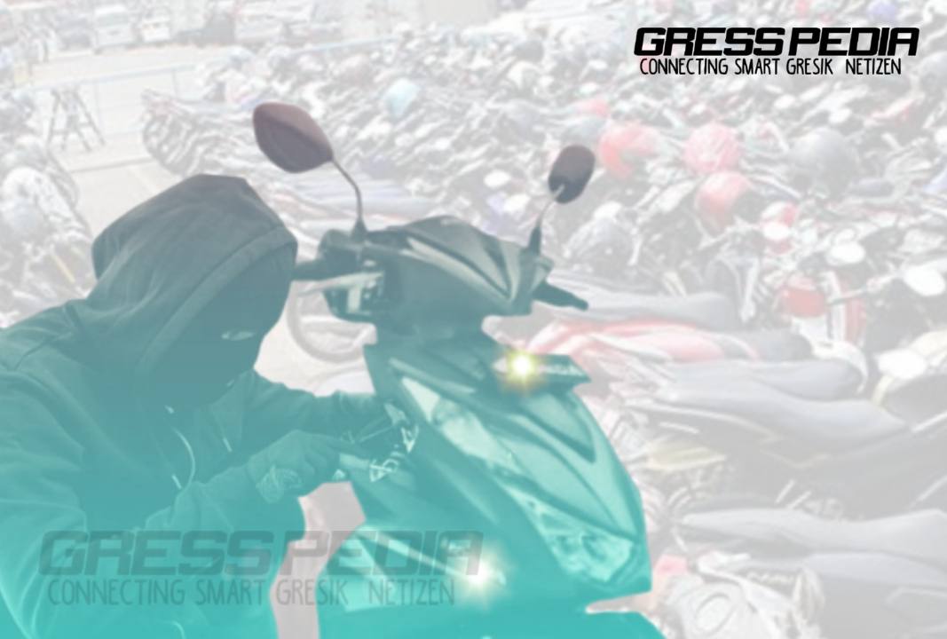 Ditinggal Sholat Shubuh, Maling Motor Kembali Beraksi Di Duduksampeyan Gresik
