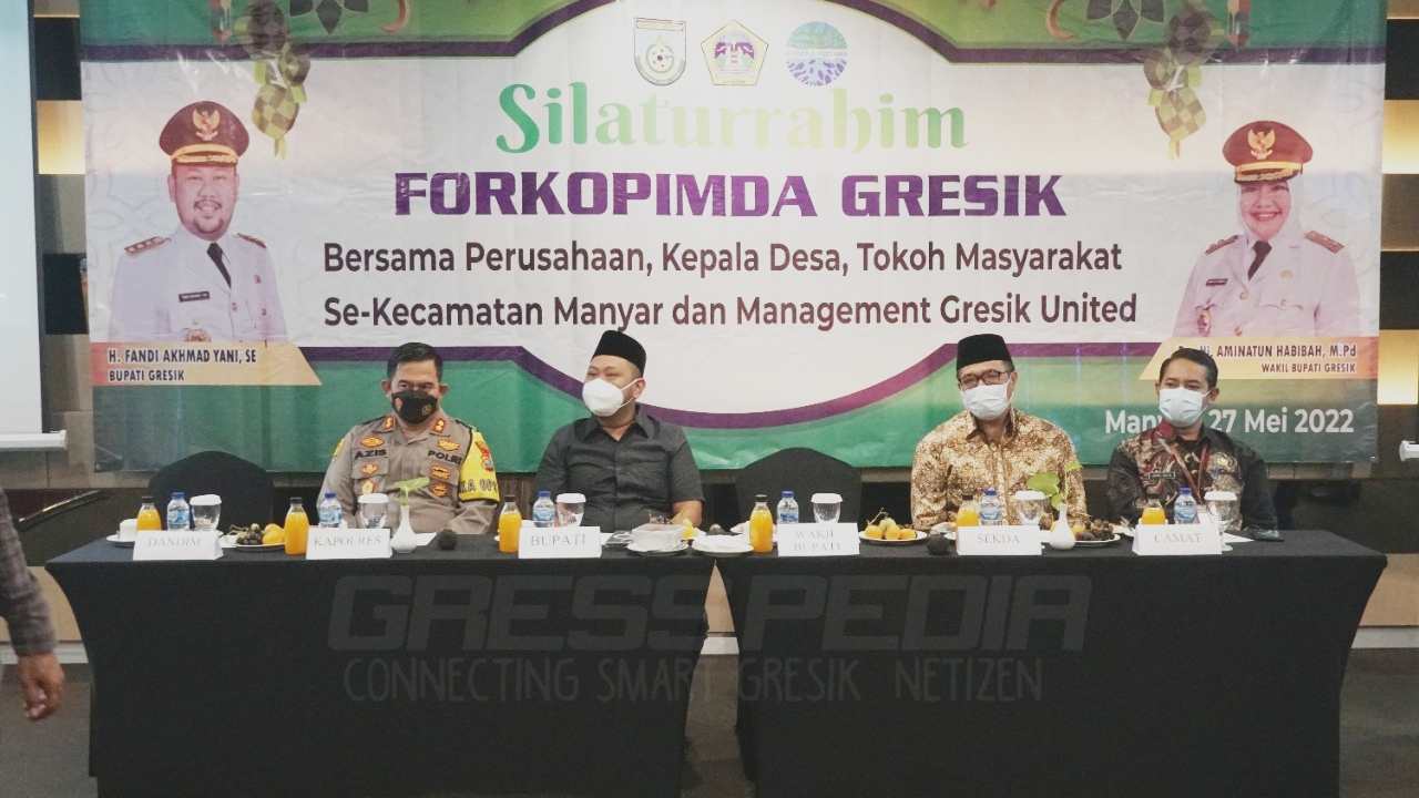 Forkopimda Gresik Koordinasi dengan Perusahaan Pelebaran Jalan Pantura Manyar
