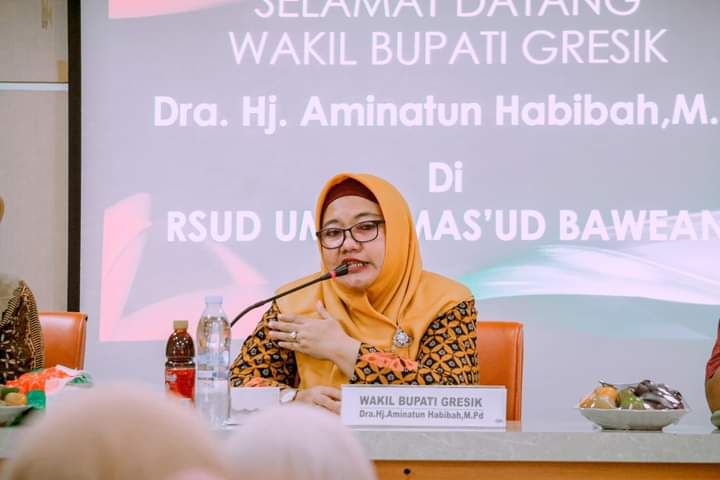 Kunjungi RS Umar Mas'ud Bawean, Wabup Gresik Berharap Begini