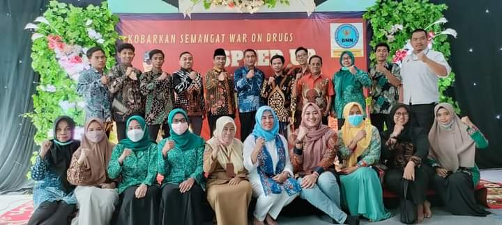 Hari Narkotika Internasional BNNK Gresik Kobarkan Semangat Melawan Narkoba