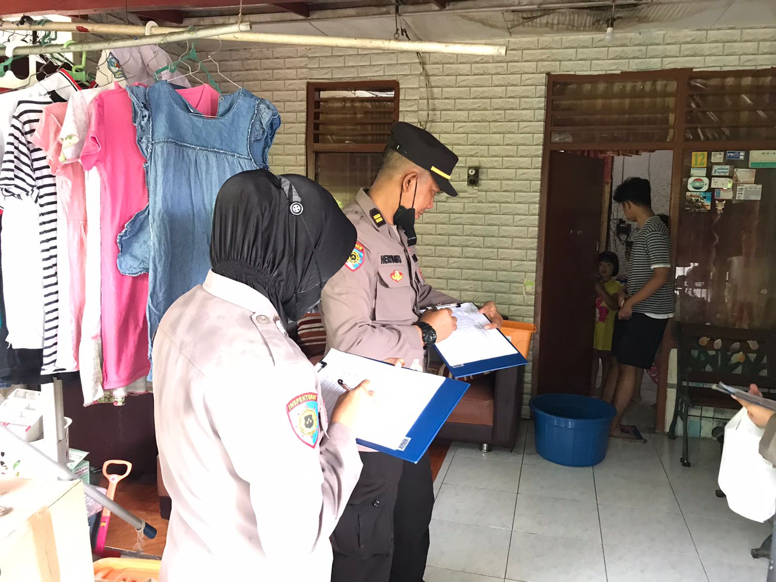 Sambut HUT Bhayangkara ke-76, Polres Gresik Gelar Lomba Kebersihan Asrama