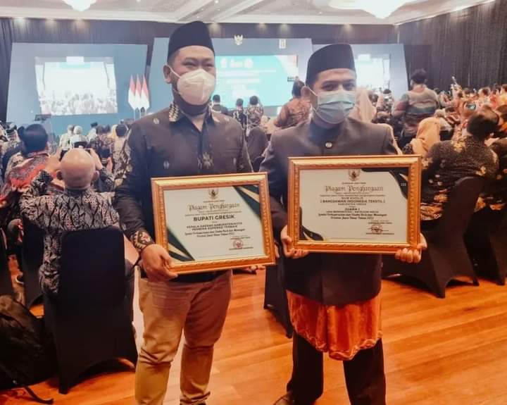Selang Sehari, Kabupaten Gresik Raih Dua Penghargaan Tingkat Provinsi Jawa Timur