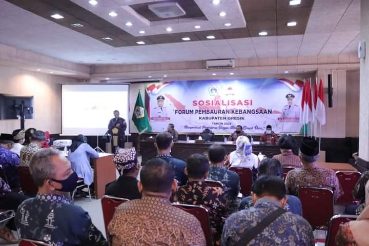 Bakesbangpol Gresik Gelar Sosialisasi Forum Pembauran Kebangsaan