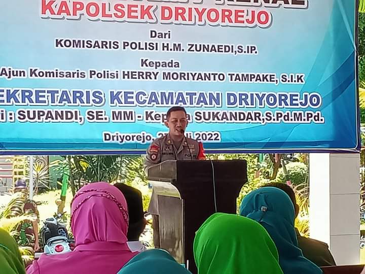 Pamit Kenal Kapolsek Driyorejo Gresik
