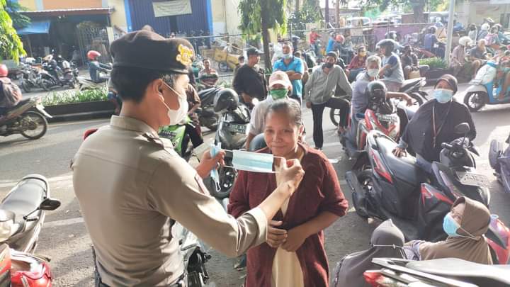 Cegah Penyebaran Covid-19, Polres Gresik Rutin Gelar Operasi Yustisi