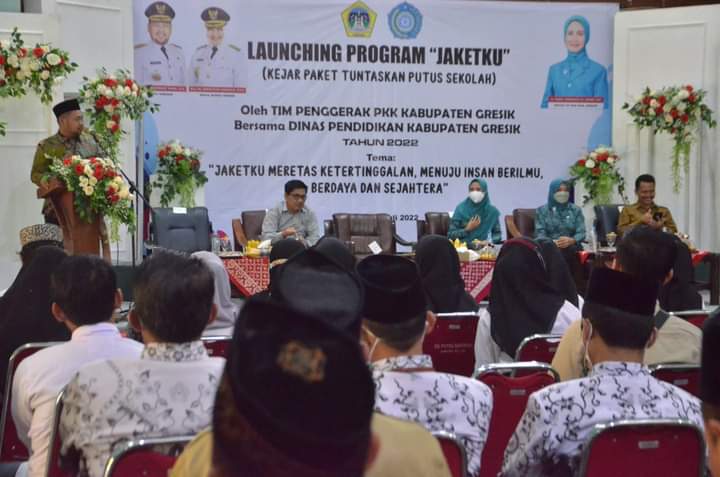 Bantu Pendidikan Anak Putus Sekolah, Pemkab Gresik Launching Program JAKETKU