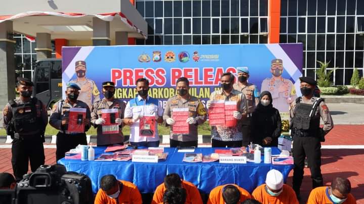 Selamatkan Generasi Muda, Polres Gresik Tangkap Tersangka Narkoba
