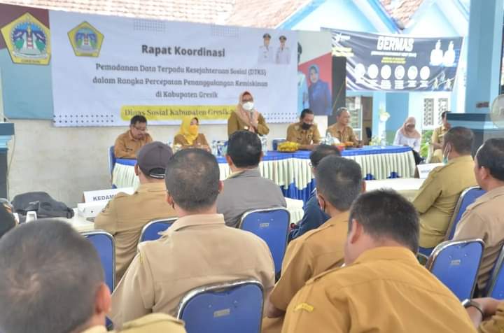 Di Dukung Penuh Pemdes, Pemadanan DTKS di Gresik Diharapkan Tepat Sasaran