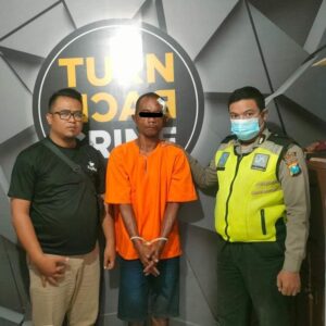 Pelaku Curanmor di Duduksampeyan Gresik Bengep Dihajar Massa