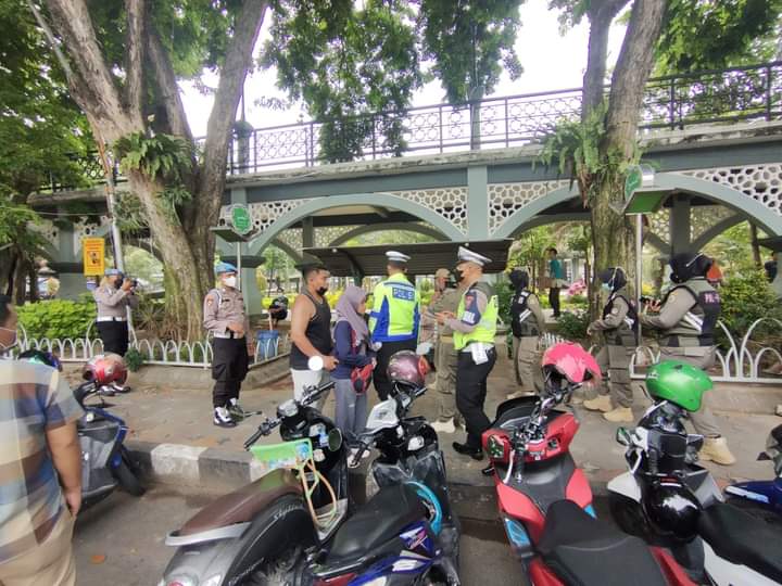 Polres Gresik Gelar Patroli Jaga Harkamtibmas demi Ciptakan rasa Aman