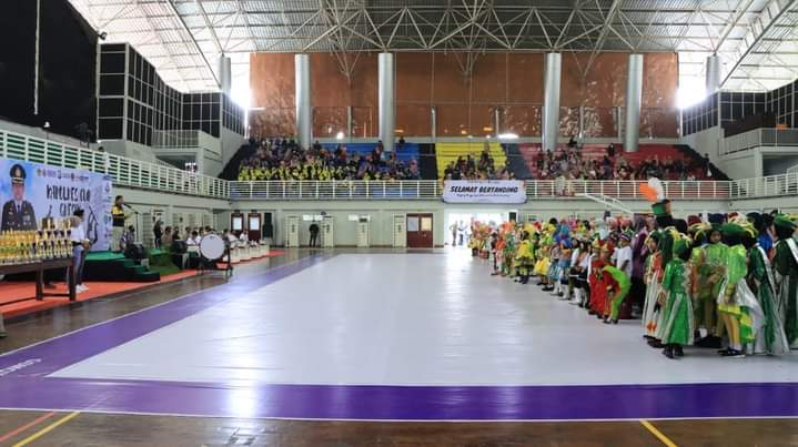 Semarak Lomba Marching Band Kapolres Gresik Cup 2022