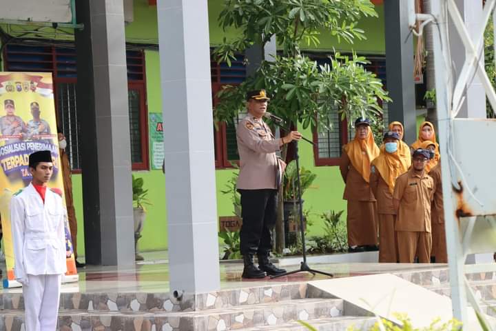 Polres Gresik Lakukan Sosialisasi Penerimaan Anggota Polri 2023