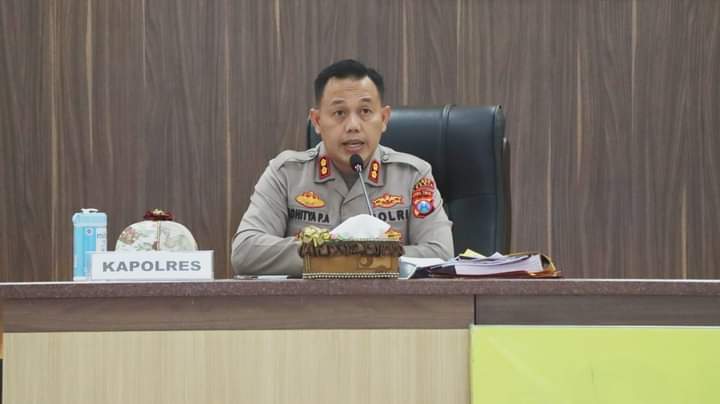 Kapolres Gresik Terjunkan Bhabinkamtibmas Tangkal Informasi Hoax Penculikan Anak