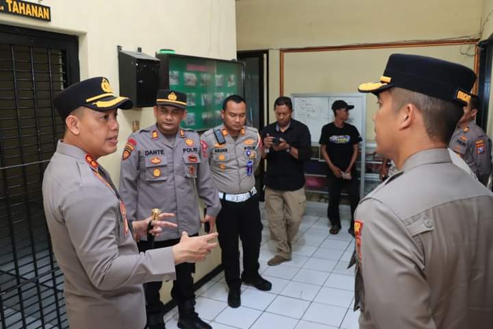 Kapolres Gresik AKBP Adhitya Tinjau Polsek di Wilayah Selatan, ini tujuannya