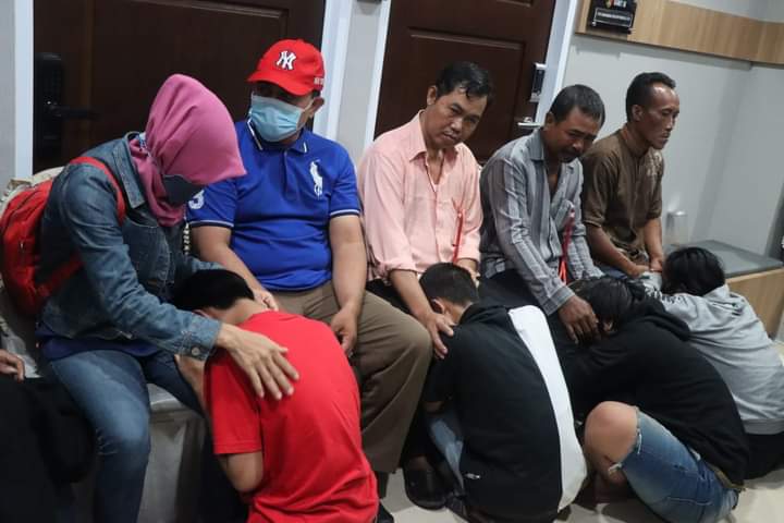 Polres Gresik Amankan 22 Remaja Tawuran di Bulan Ramadhan