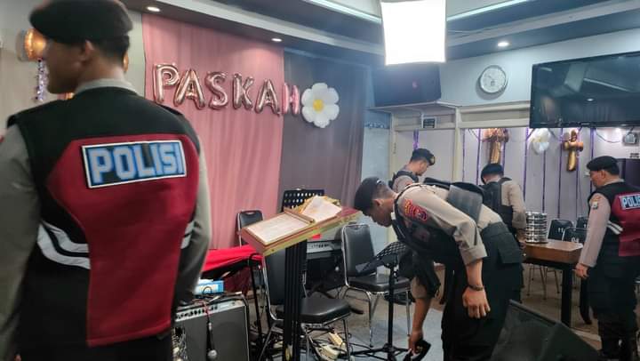 Polres Gresik Jamin Keamanan Ibadah Paskah 2023 Di Kabupaten Gresik