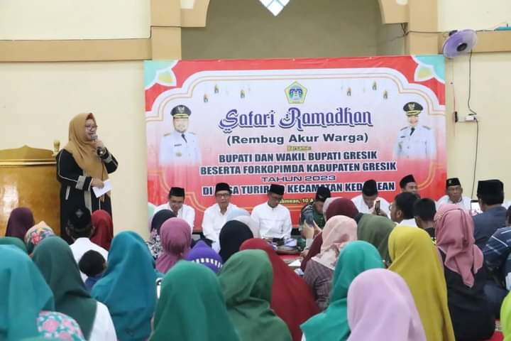 Safari Ramadhan, Pemkab Gresik Rembug Akur Bareng Warga Kecamatan Kedamean