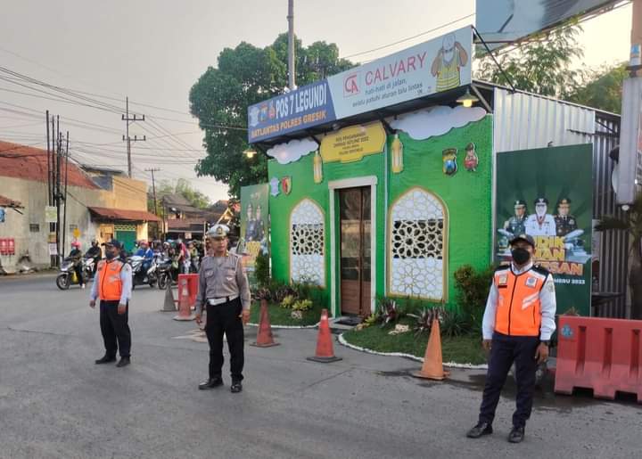 Ops Ketupat Semeru 2023, Polres Gresik Siapkan Satu Pos Yan dan Lima Pos Pengamanan