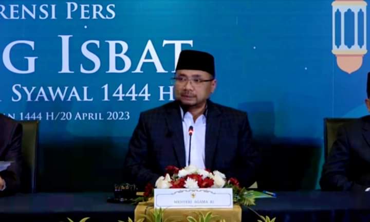 Hasil Sidang Isbat Lebaran Jatuh pada Sabtu 22 April 2023