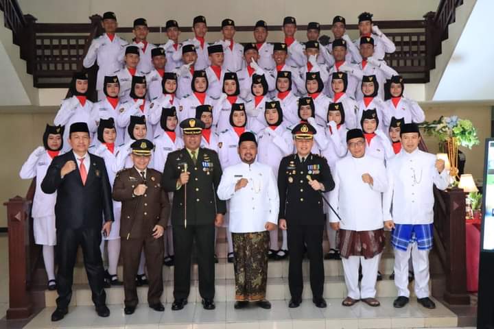 Kapolres Gresik Bersama Forkopimda Peringati Hari Lahir Pancasila Tahun 2023
