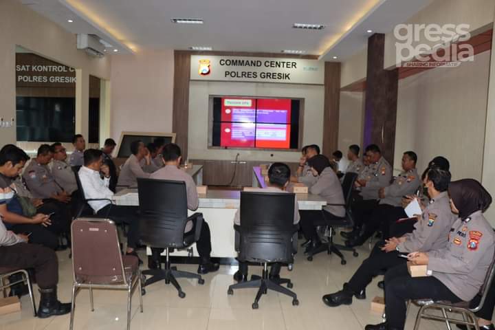 Tangkal Radikalisme, Polres Gresik Gelar Lapra Ops Bina Waspada Semeru 2023