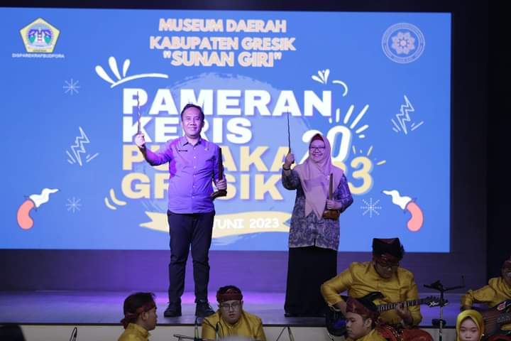 Pameran Keris Pusaka di Gresik, Ada Peninggalan Sunan Giri, KRT Poesponegoro