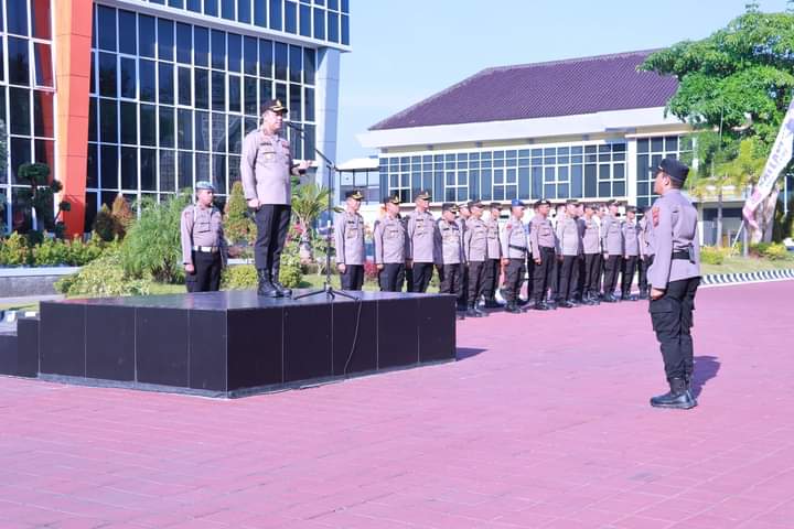 Apresiasi Kapolres Gresik Tuk Seluruh Anggota dalam Tugas Harkamtibmas