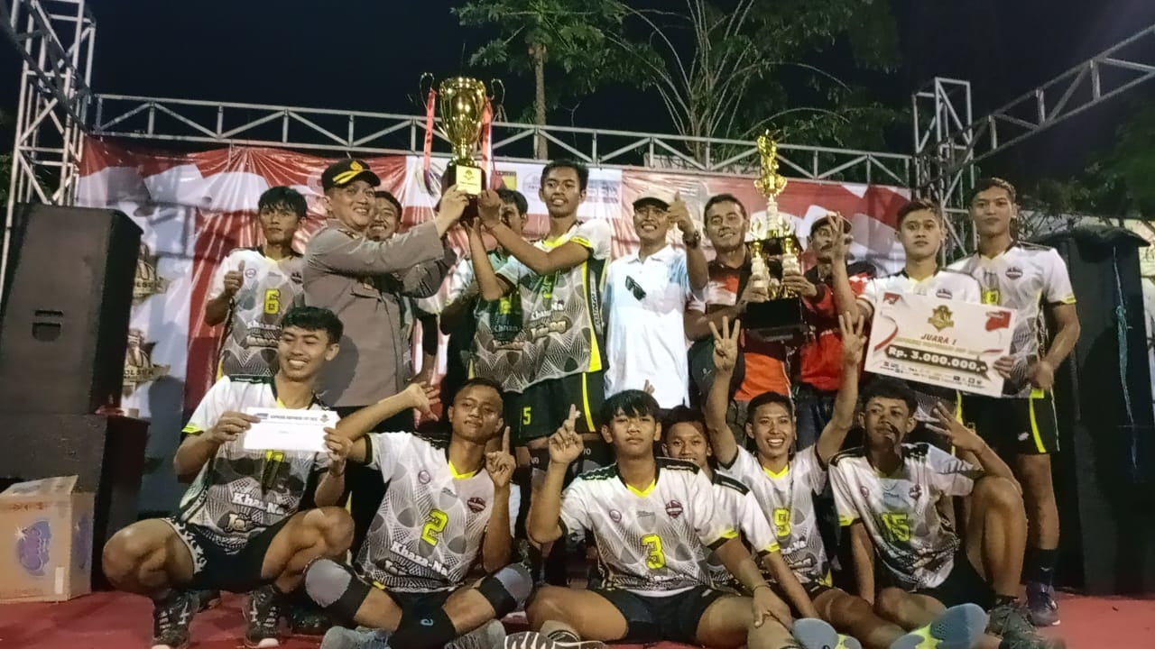 Desa Banjaran "THE WINNER" Turnament Bola Volley Kapolsek Driyorejo Cup 2023