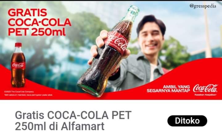 VIRAL Berburu Coca Cola Gratis di Alfamart 2023, Begini Caranya