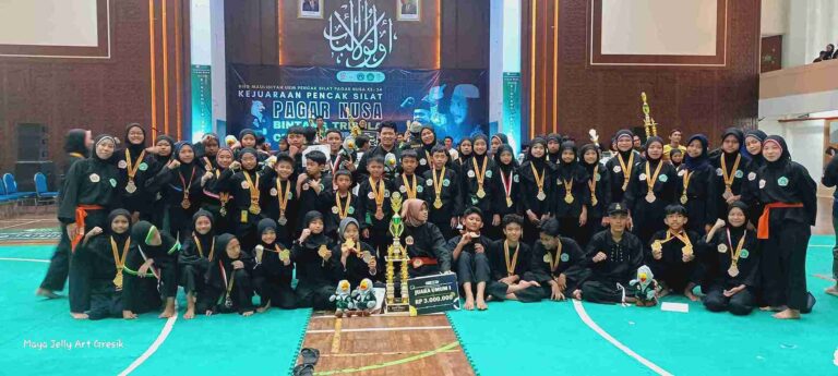Pagar Nusa Gresik Sabet Juara Umum Trisula Cup IX 2023
