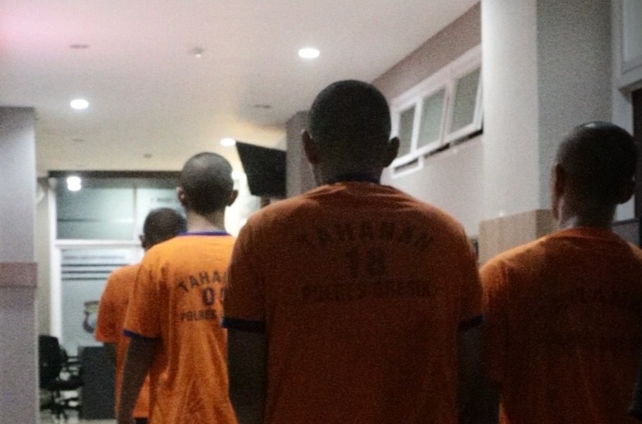 Tiga DPO Pesilat Pengkeroyok Pemuda Sidoarjo Berhasil Diamankan Satreskrim Polres Gresik