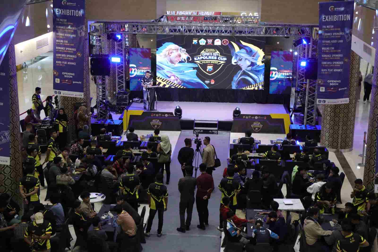 Ratusan Peserta Meriahkan Turnamen Kapolres Cup Esport 2024