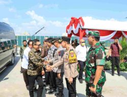 Kapolres Gresik Hadiri Peresmian Operasi Smelter PT. Freeport Indonesia