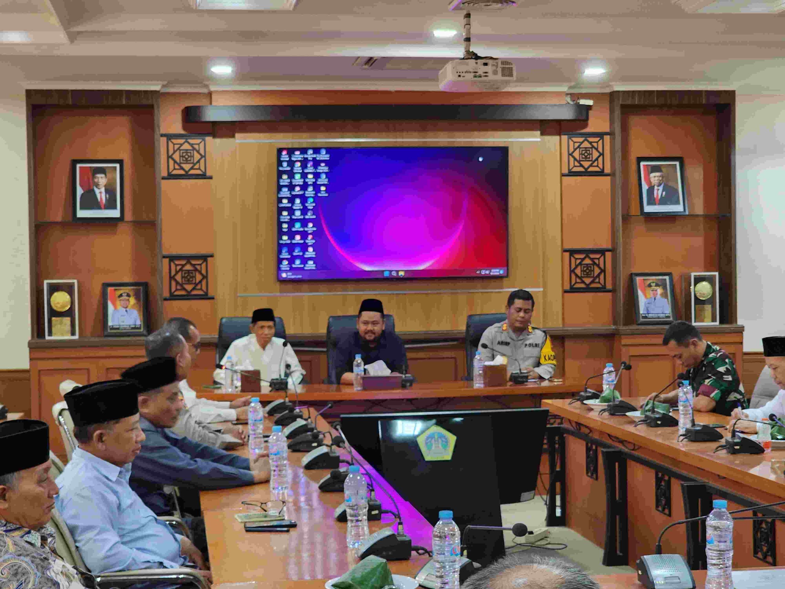 Forkopimda Gresik Gelar Rakor Tingkatkan Semangat Menjaga Kerukunan Beragama di Gresik